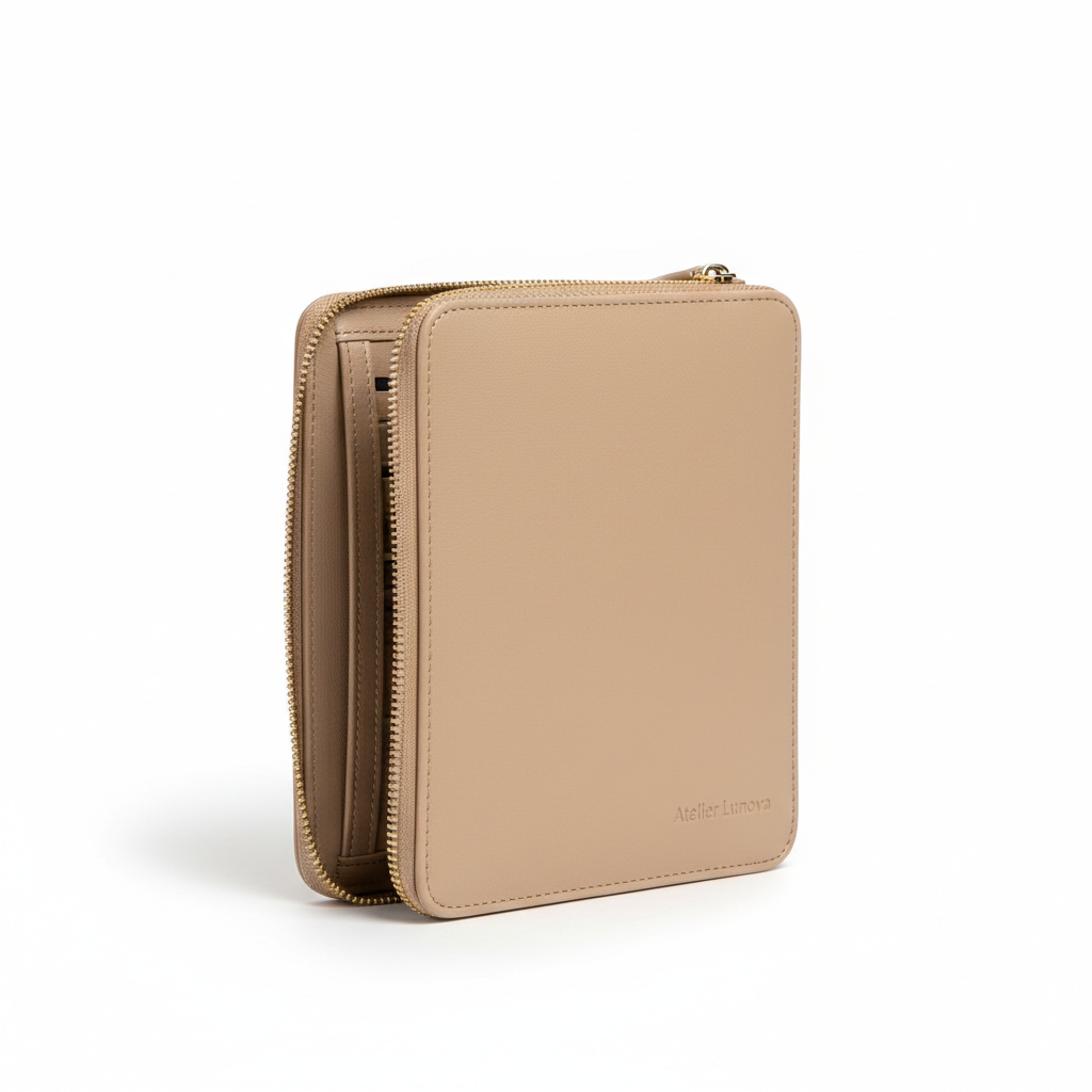 Open Standing Display — Atelier Lunova Travel Organizer